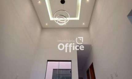 Excelente casa com 3 dormitórios, pe direito alto, Jardim de Inverno,  à venda, 93 m² por R$ 350.000 - Residencial Dom Felipe - Anápolis/GO