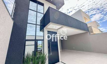 Casa com 3 quartos à venda, 140 m² por R$ 610.000 - Residencial Vida Nova - Anápolis/GO