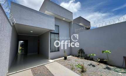 Casa com 3 dormitórios à venda, 102 m² por R$ 350.000,00 - Residencial Dom Felipe - Anápolis/GO