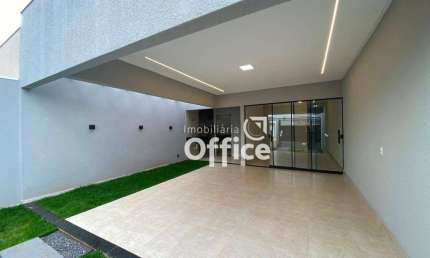 Casa com 3 dormitórios à venda, 105 m² por R$ 480.000,00 - Residencial Vale Do Sol - Anápolis/GO