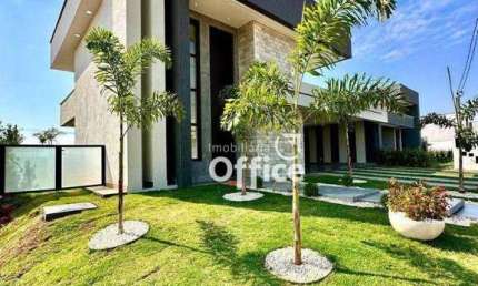 Casa com 4 dormitórios à venda, 259 m² por R$ 1.840.000,00 - Terras Alpha Residencial 1 - Senador Canedo/GO