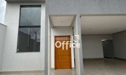 Casa com 3 quartos e suíte com closet à venda, 160 m² por R$ 650.000 - Jardim Progresso - Anápolis/GO