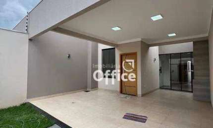 Casa com 3 Quartos à venda, 105 m² por R$ 350.000 - Residencial Ildefonso Limírio - Anápolis/GO