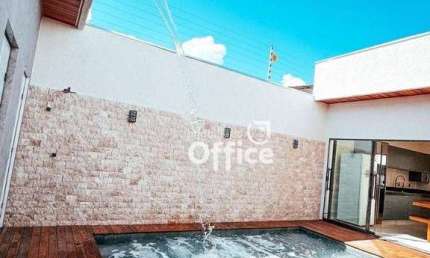 Casa com 3 quartos à venda, 173 m² por R$ 950.000 - Parque São Jerônimo - Anápolis/GO