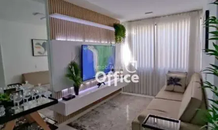 Apartamento residencial jardim goiano com 3 dormitórios à venda, 86 m² por r$ 280.000 - jardim goiano - anápolis/go
