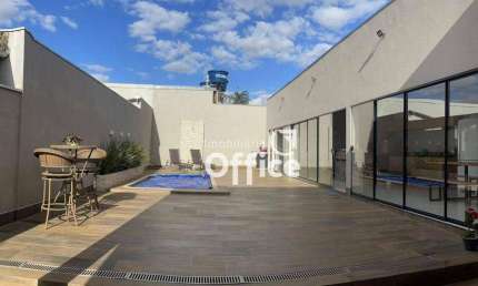 Casa com 3 quartos, piscina aquecida e área gourmet à venda, 195 m² por R$ 580.000 - Jardim Progresso - Anápolis/GO