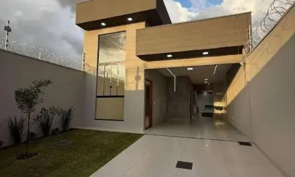 Casa com 3 quartos à venda, 115 m² por r$ 420.000 - parque calixtópolis - anápolis/go