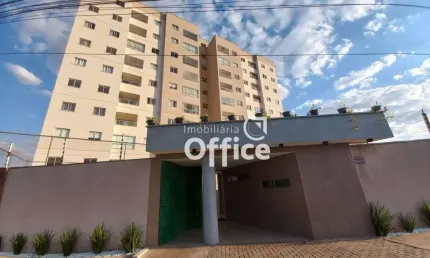 Apartamento com 3 dormitórios para alugar, 90 m² por R$ 2.450,00/mês - São Carlos - Anápolis/GO