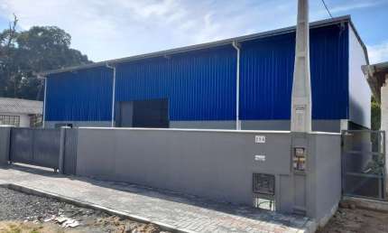 Barracão / Galpão / Depósito para alugar na Rua Laranjeiras do Sul, 286, Encano do Norte, Indaial, 606 m2 por R$ 5.000