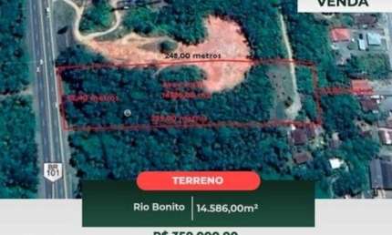 Terreno comercial à venda na Rodovia Br 101 Km, Rio Bonito (Pirabeiraba), Joinville