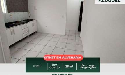 Kitnet / Stúdio para alugar na Rua Papa João Xxiii, 36, Iririú, Joinville