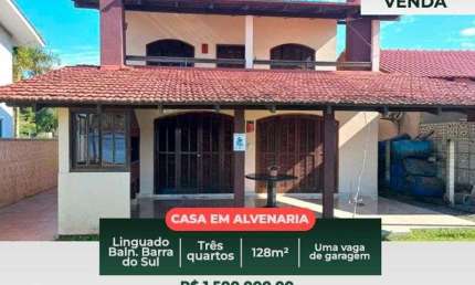 Casa em condomínio fechado com 3 quartos à venda na Rua Palmiro Teodoro Da Silva, Linguado, Balneário Barra do Sul