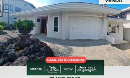 Casa em condomínio fechado com 3 quartos à venda na Rua General Osório, 122, América, Joinville