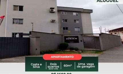 Loft com 2 quartos para alugar na Rua Rui Barbosa, 1659 Ap 15, Costa e Silva, Joinville