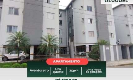 Loft com 1 quarto para alugar na Rua Vitorino Silvino Bittencourt, 43, Aventureiro, Joinville