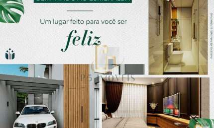Sobrado alto padrao 133m2 com suite no bairro Itacolomi.