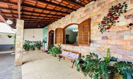 Casa para venda tem 284 metros quadrados com 3 quartos em dona clara - belo horizonte - mg