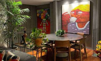 Cobertura duplex para venda tem 220 metros quadrados com 2 quartos