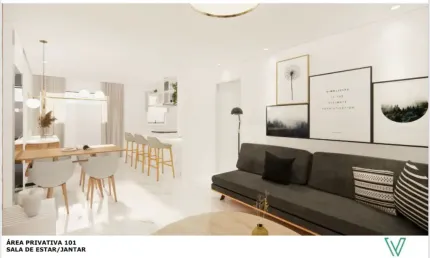 APARTAMENTO NOVO (em construção) no Bairro Santa Amélia