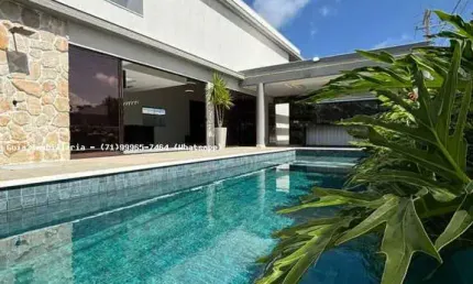 Casa em Condomínio para Venda em Camaçari, Barra do Jacuípe (Monte Gordo), 3 dormitórios, 3 suítes, 5 banheiros, 6 vagas