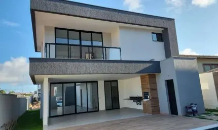 Casa em Condomínio para Venda em Lauro de Freitas, Buraquinho, 4 dormitórios, 4 suítes, 5 banheiros, 2 vagas
