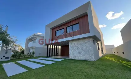 Casa em Condomínio para Venda em Camaçari, Alphaville (Abrantes), 4 dormitórios, 4 suítes, 5 banheiros, 4 vagas