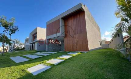 Casa em Condomínio para Venda em Camaçari, Alphaville (Abrantes), 4 dormitórios, 4 suítes, 5 banheiros, 4 vagas