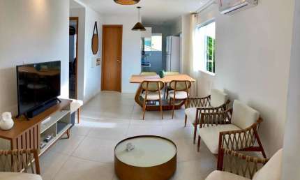 Apartamento para Venda em Camaçari, Guarajuba (Monte Gordo), 2 dormitórios, 2 suítes, 1 vaga
