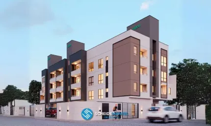 Apartamento com 2 quartos à venda na Rua Promotor Hélio Rosa, 164, Meia Praia, Navegantes, 55 m2 por R$ 460.000