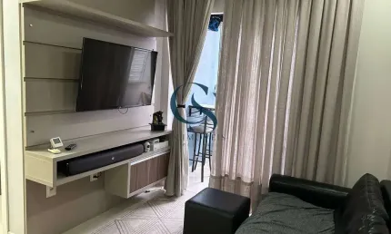Apartamento mobiliado com suíte + 1 quarto e 2 vagas em cordeiros