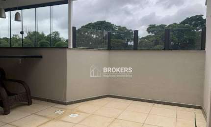 Cobertura com 3 dormitórios para alugar, 212 m² por R$ 4.430,00/mês - Granbery - Juiz de Fora/MG