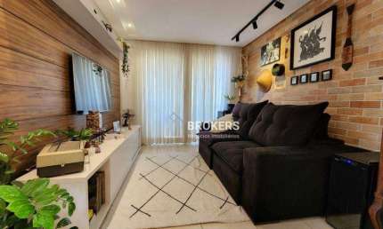 Excelente apartamento todo planejad, localizado no Bairro Alto dos Passos.  Possui 2 quartos, sendo 1 suíte e outro reversível para escritório, sala c