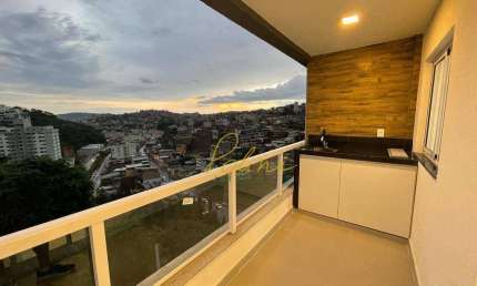 Apartamento com 2 dormitórios à venda, 53 m² por R$ 350.000,00 - Teixeiras - Juiz de Fora/MG