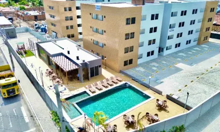 Lindos apartamentos À VENDA  no bairro de MUÇUMAGRO/VALENTINA de 2 QUARTOS – COM VARANDA em João Pessoa!