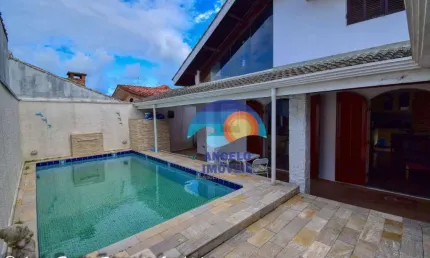 Sobrado com 3 dormitórios, 260 m² - venda por R$ 700.000,00 ou aluguel por R$ 3.940,00/mês - Jardim Imperador - Peruíbe/SP