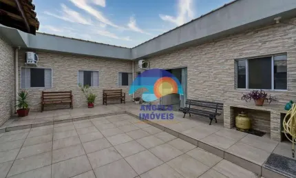 Casa com 3 dormitórios, 220 m² - venda por r$ 500.000,00 ou aluguel por r$ 2.700,00/mês - jardim peruíbe - peruíbe/sp