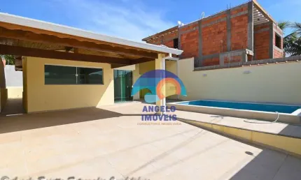 Casa com 3 dormitórios à venda, 140 m² por R$ 650.000,00 - Balneário Três Marias - Peruíbe/SP
