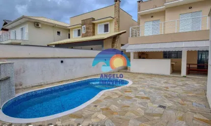 Sobrado com 3 dormitórios à venda, 210 m² por r$ 1.200.000,00 - jardim três marias - peruíbe/sp