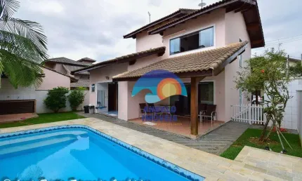 Sobrado com 3 dormitórios à venda, 211 m² por r$ 1.200.000,00 - balneario samburá - peruíbe/sp