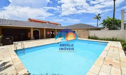 Casa com 5 dormitórios à venda, 220 m² por r$ 890.000,00 - parque turístico - peruíbe/sp
