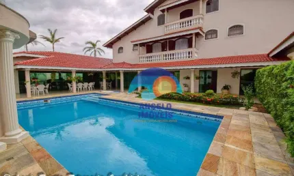Sobrado em condominio frente mar com 5 dormitórios à venda, 701 m² - Bougainvillee I - Peruíbe/SP
