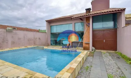 Casa à venda, 350 m² por r$ 1.100.000,00 - parque balneário oásis - peruíbe/sp