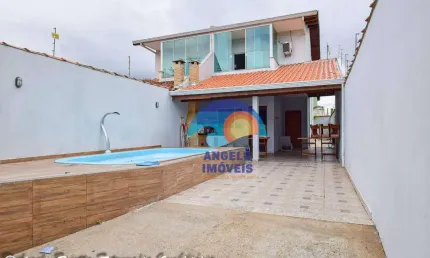 Sobrado com 3 dormitórios à venda, 111 m² por R$ 500.000,00 - Balneário Stella Maris - Peruíbe/SP