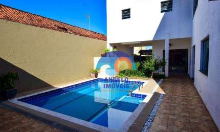 Sobrado a 100 metros da praia com 4 dormitórios à venda, 243 m² por R$ 800.000 - Balneario Josedy - Peruíbe/SP