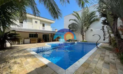 Sobrado com 4 dormitórios, 250 m² - venda por R$ 1.500.000,00 ou aluguel por R$ 6.500,00/mês - Balneário Stella Maris - Peruíbe/SP