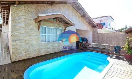 Casa com 3 dormitórios à venda, 130 m² por R$ 590.000,00 - Jardim Ribamar - Peruíbe/SP