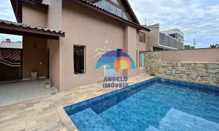 Sobrado com 3 dormitórios à venda, 260 m² por r$ 890.000,00 - jardim ribamar - peruíbe/sp