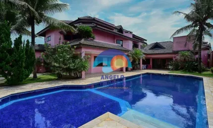 Magnifico sobrado frente mar com 6 dormitórios à venda, 725 m² por R$ 2.600.000 - Cidade Nova Peruibe - Peruíbe/SP