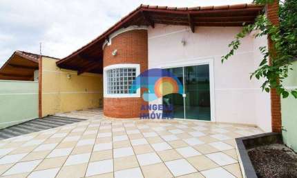 Casa com 3 dormitórios à venda, 140 m² por R$ 500.000,00 - Balneário Três Marias - Peruíbe/SP