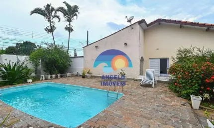 Casa em 2 lotes, piscina, com 3 dormitórios à venda- Jardim Imperador - Peruíbe/SP